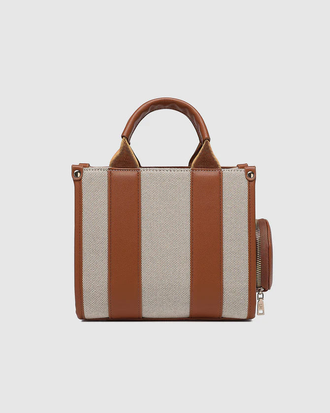 Louenhide Manhattan Mini Bag Canvas Tan