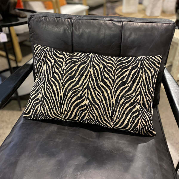 GOLD ANIMAL PRINT CUSHION