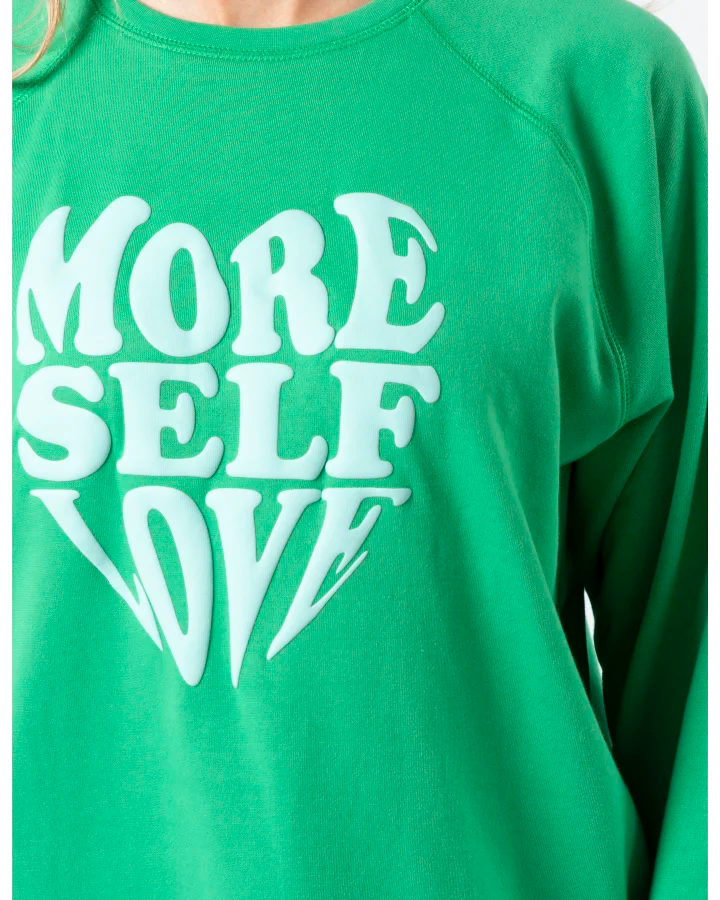 Stella + Gemma Emerald More Self Love Sweatshirt