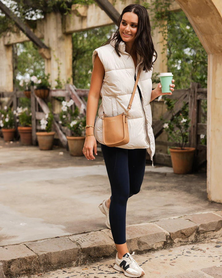 CAMEL PARKER PHONE CROSSBODY BAG - RAPT ONLINE