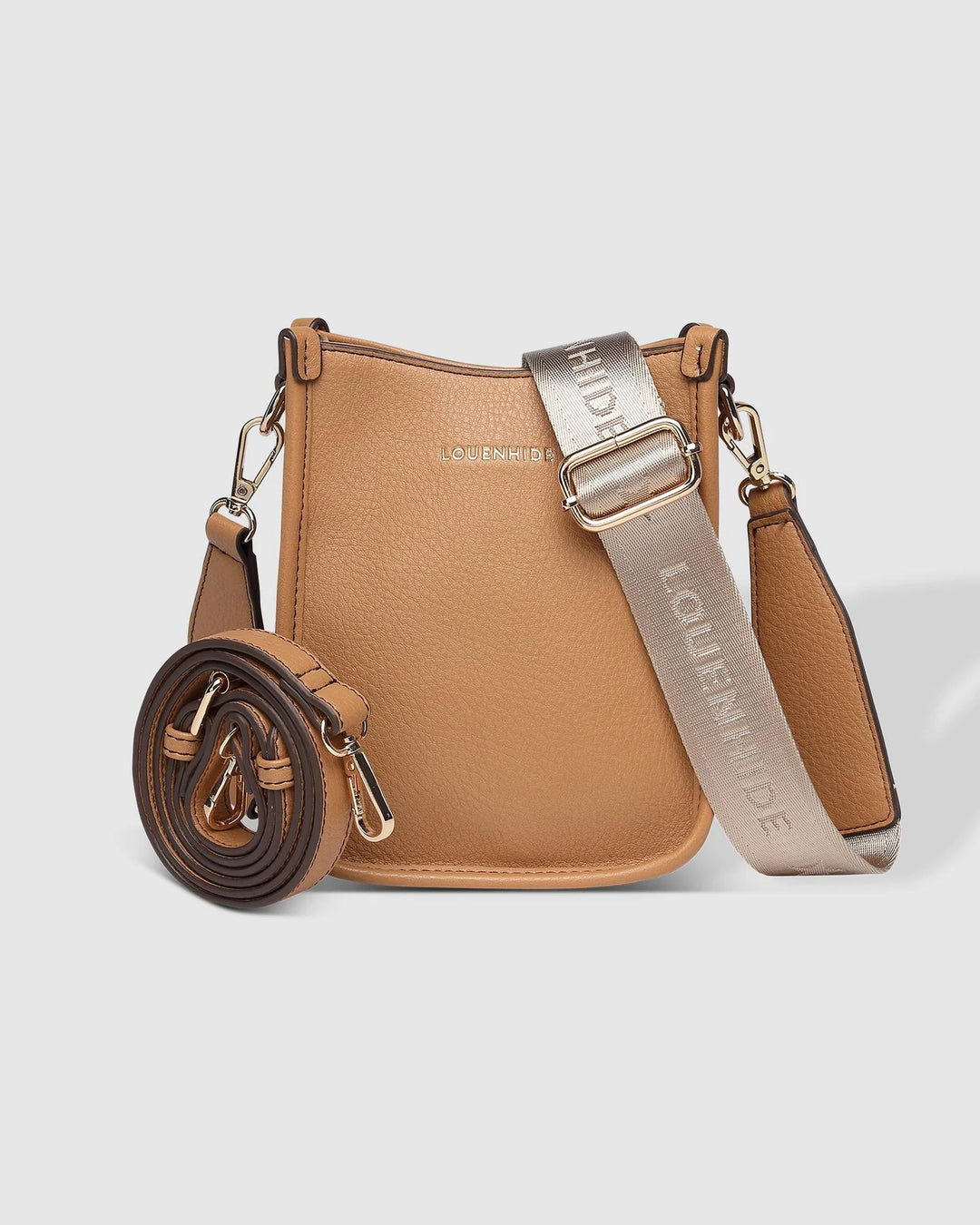 CAMEL PARKER PHONE CROSSBODY BAG - RAPT ONLINE