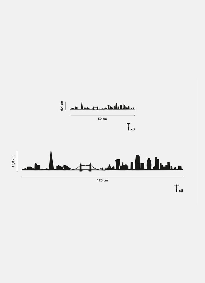 125CM LONDON II SKYLINE - RAPT ONLINE