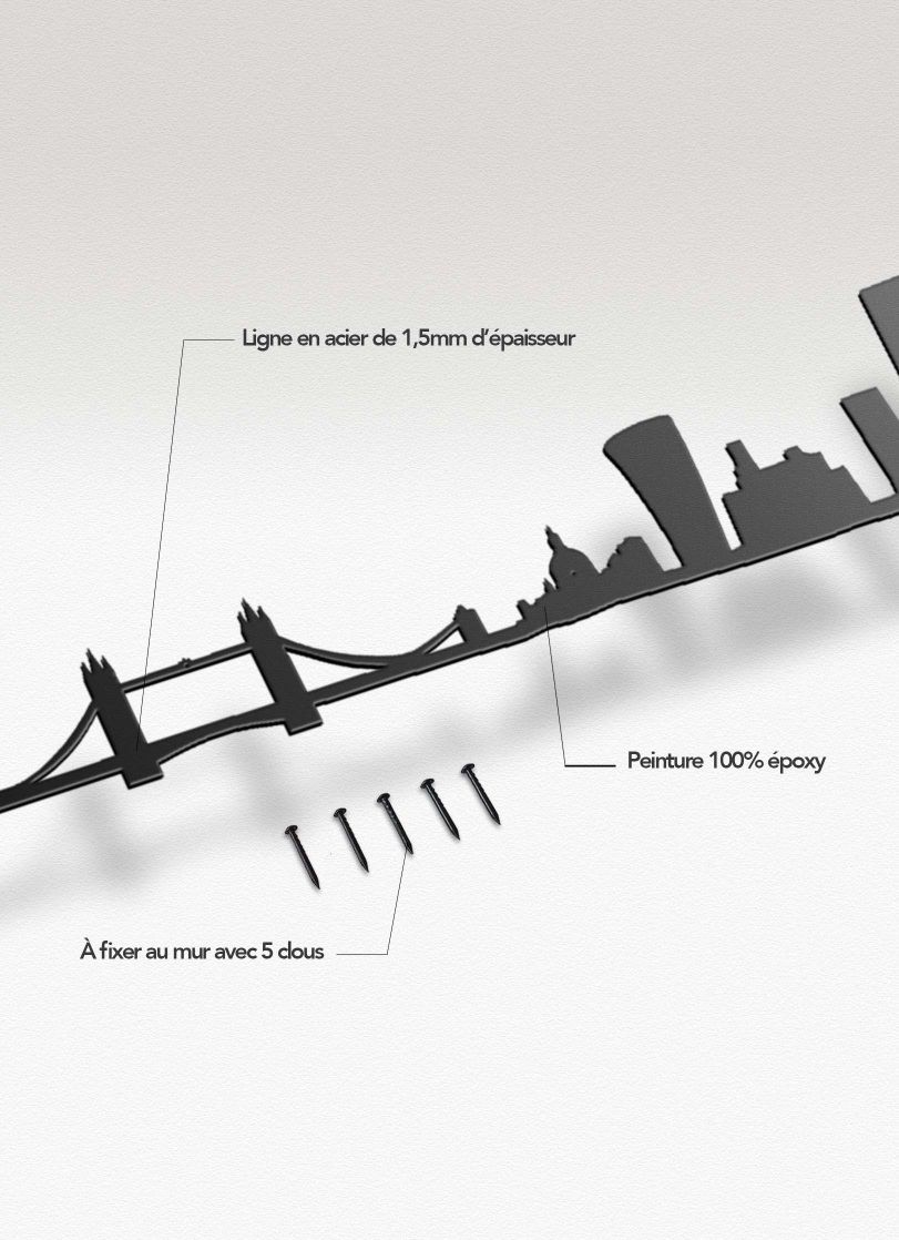 125CM LONDON II SKYLINE - RAPT ONLINE