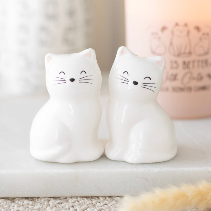 Cat Salt & Pepper Shakers
