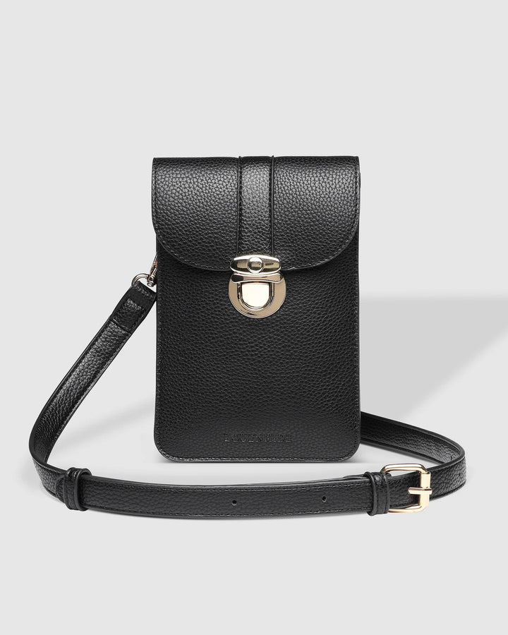 BLACK FONTAINE CROSSBODY BAG - RAPT ONLINE