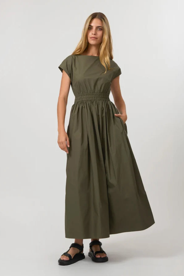 Stella + Gemma Khaki Dion Dress