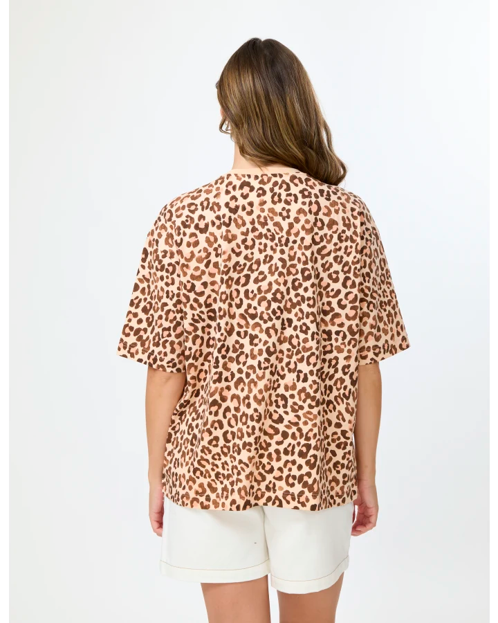 Stella + Gemma Leopard Porter Tee