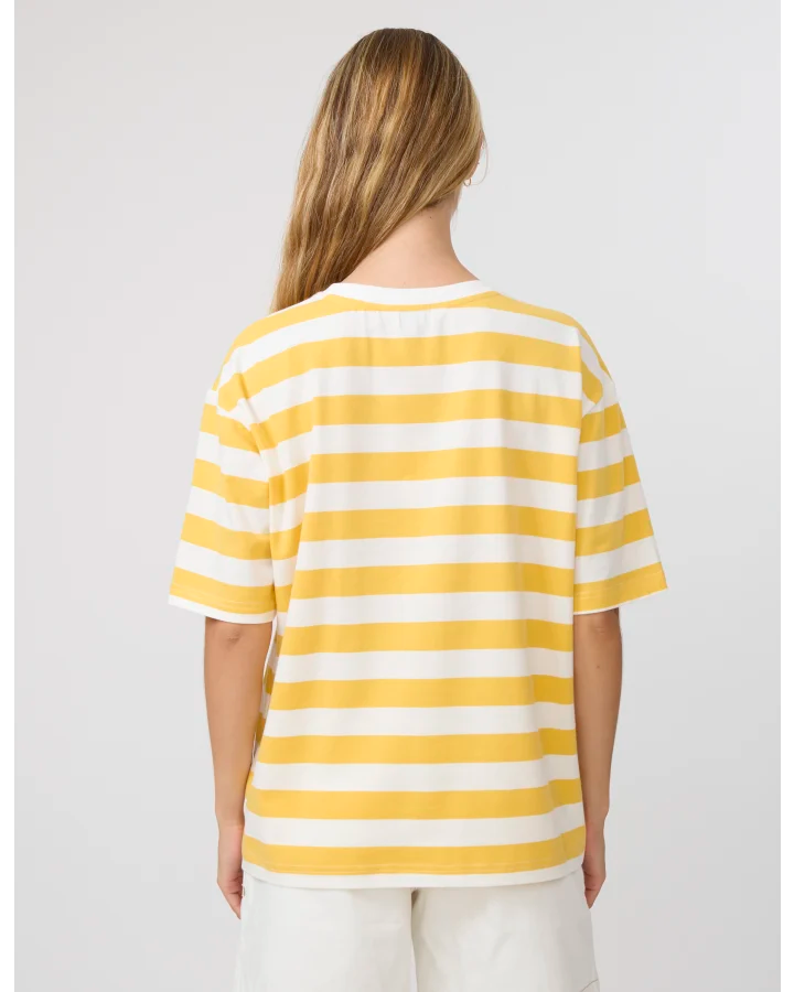 Stella + Gemma Yellow Stripe Abby Tee