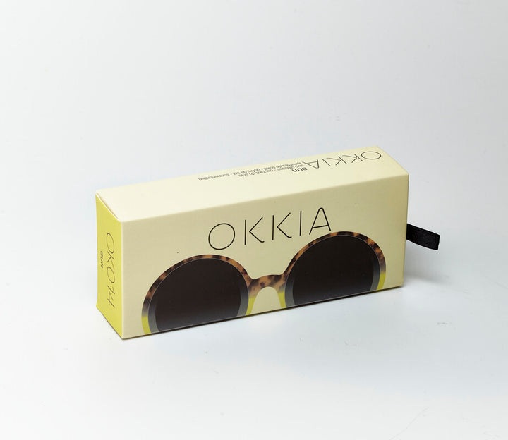 Okkia Havana Yellow Monica Sunglasses