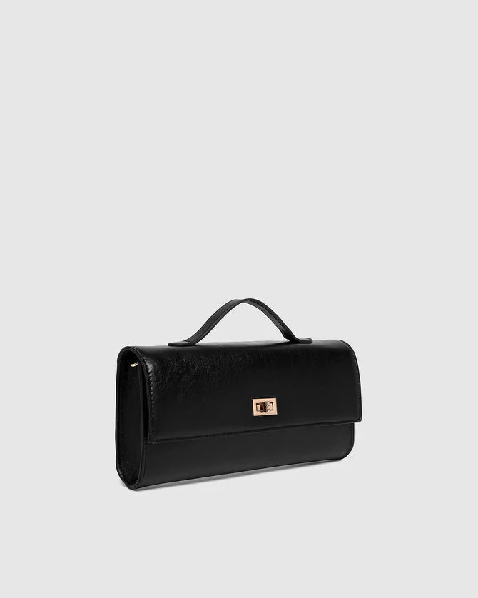 Louenhide Black Delaney Clutch Bag