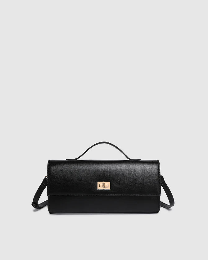 Louenhide Black Delaney Clutch Bag