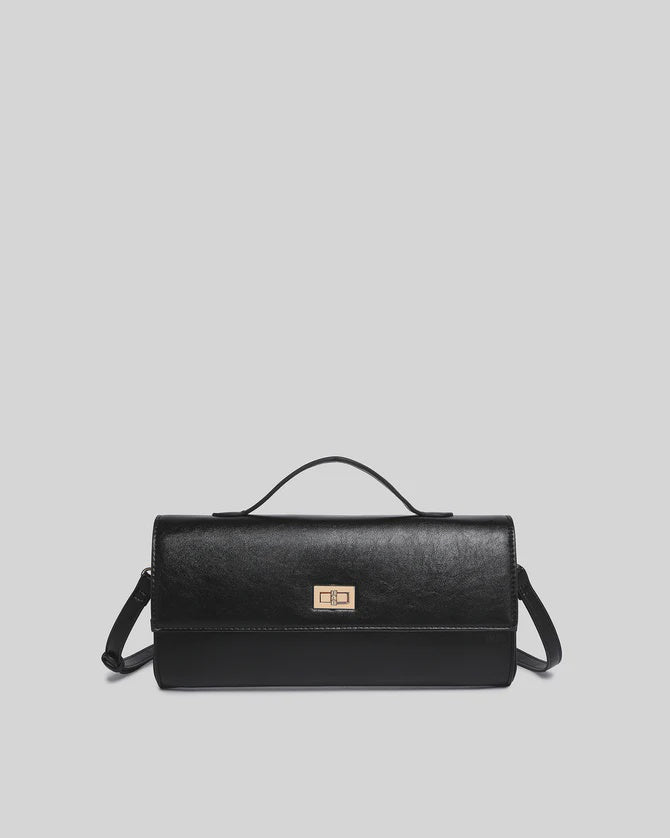 Louenhide Black Delaney Clutch Bag