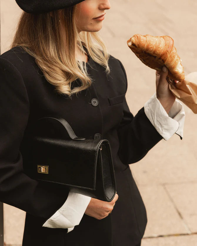 Louenhide Black Delaney Clutch Bag