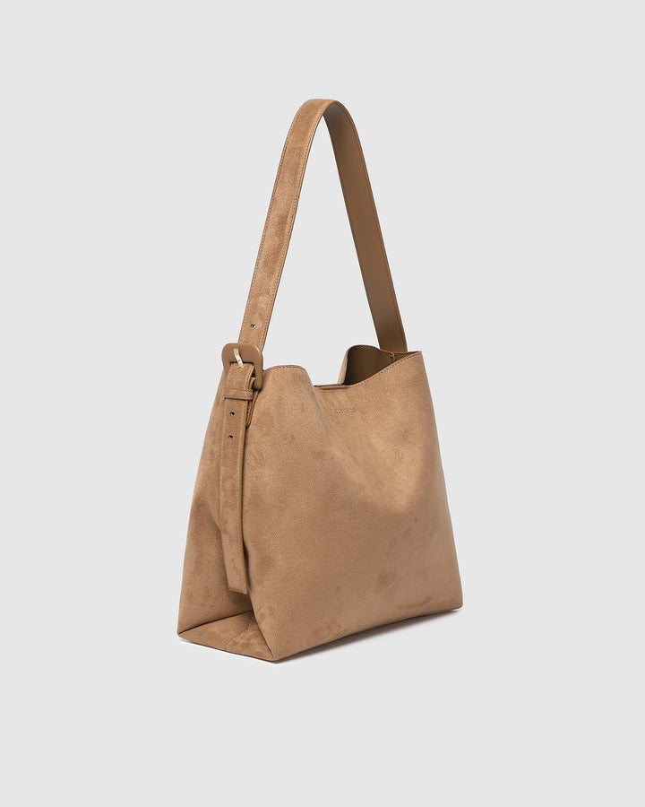 Louenhide Honey Suedette Peyton Bag
