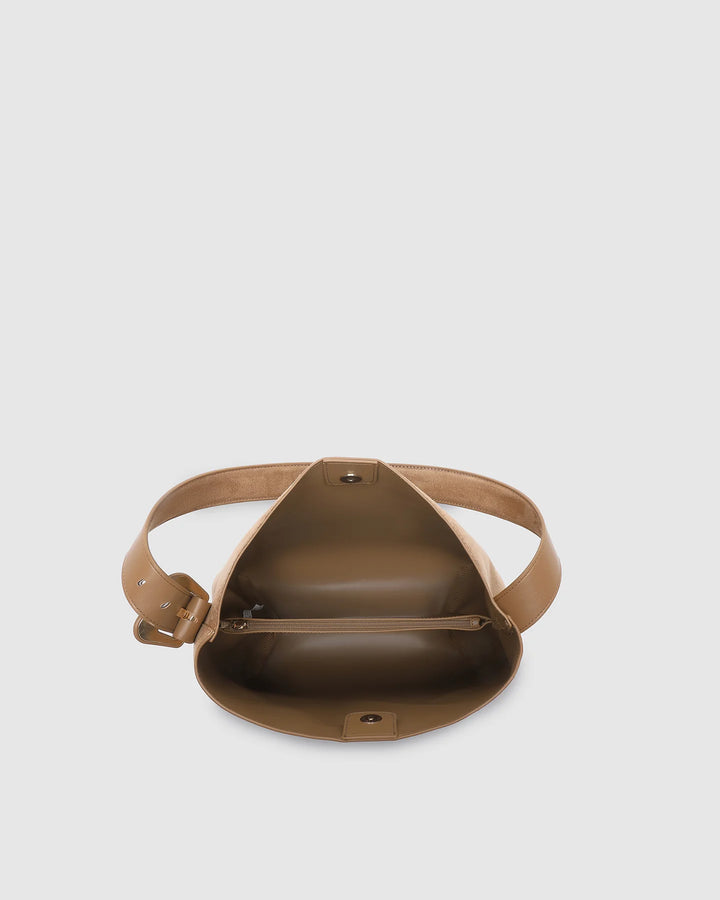 Louenhide Honey Suedette Peyton Bag