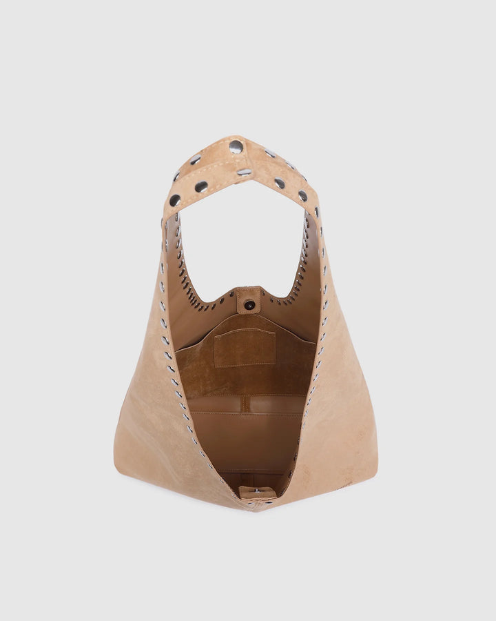 Louenhide Blonde Hailey Suedette Shoulder Bag
