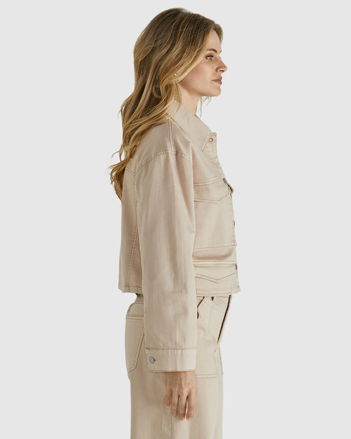 TAN REECE JACKET