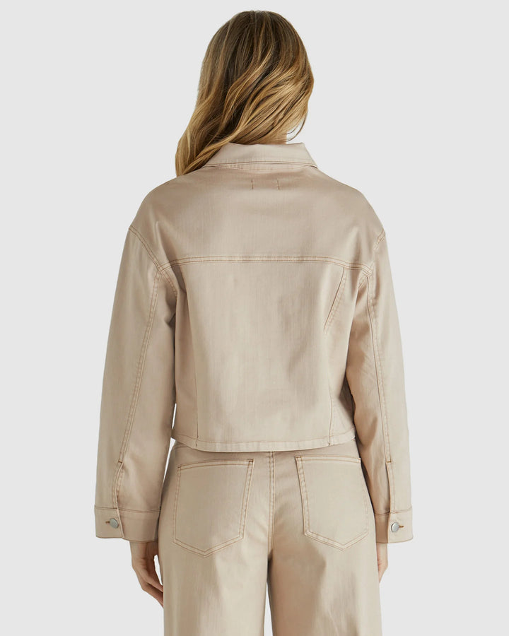 TAN REECE JACKET
