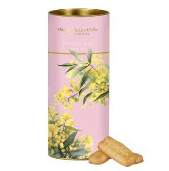 Wattle Shortbread Tube 180g