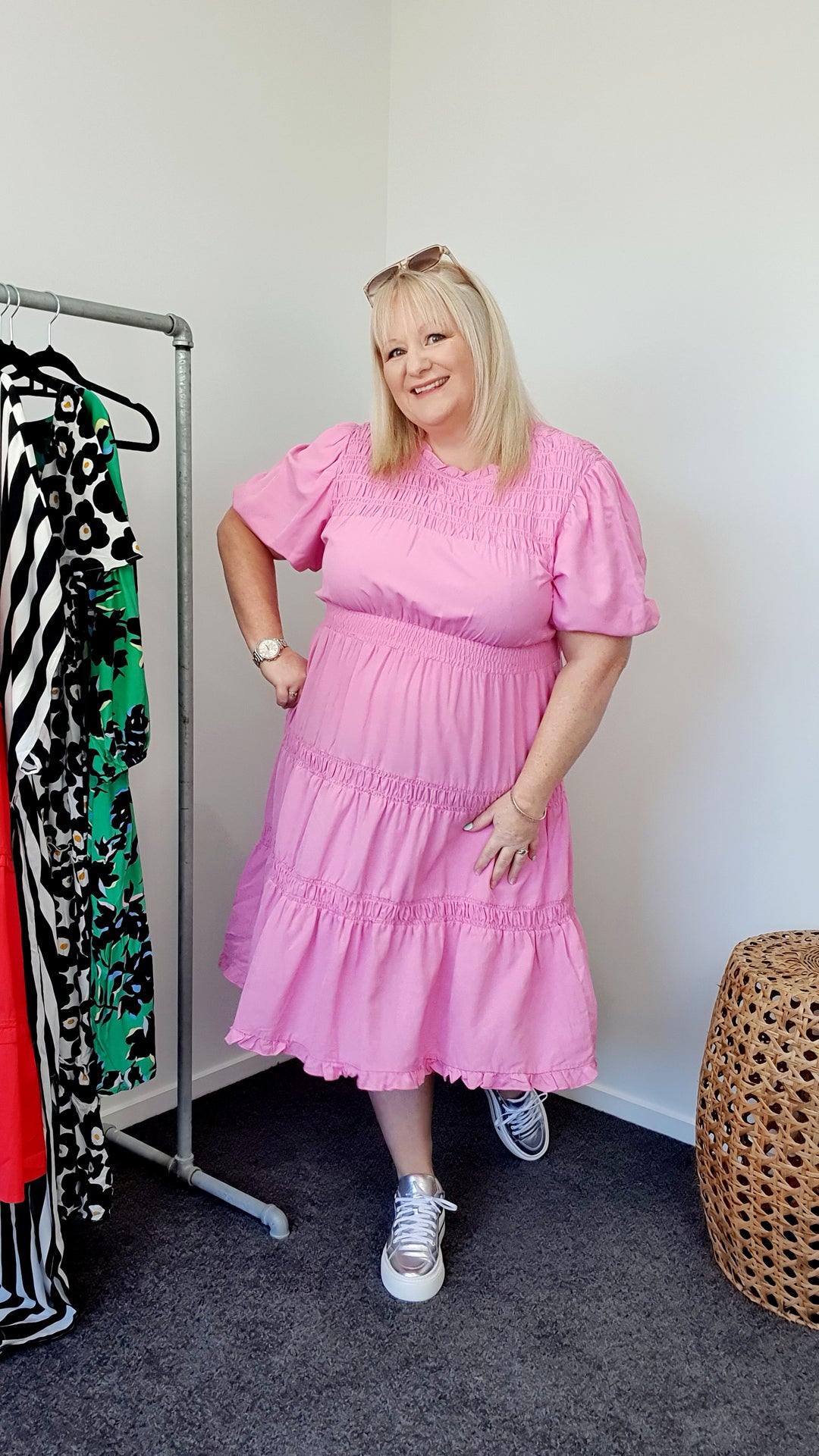 PINK ASTRID DRESS