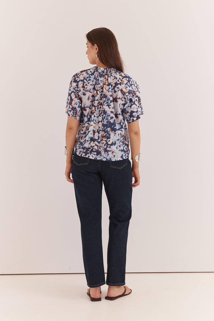 Sass Anika Frill Neck Blouse