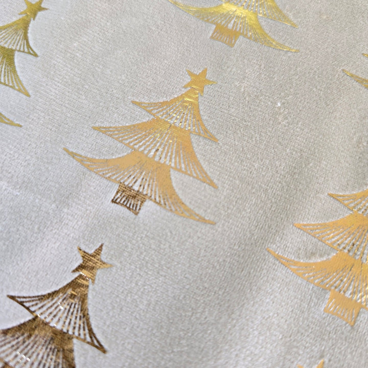 200cm Gold Trees Table Runner Roll
