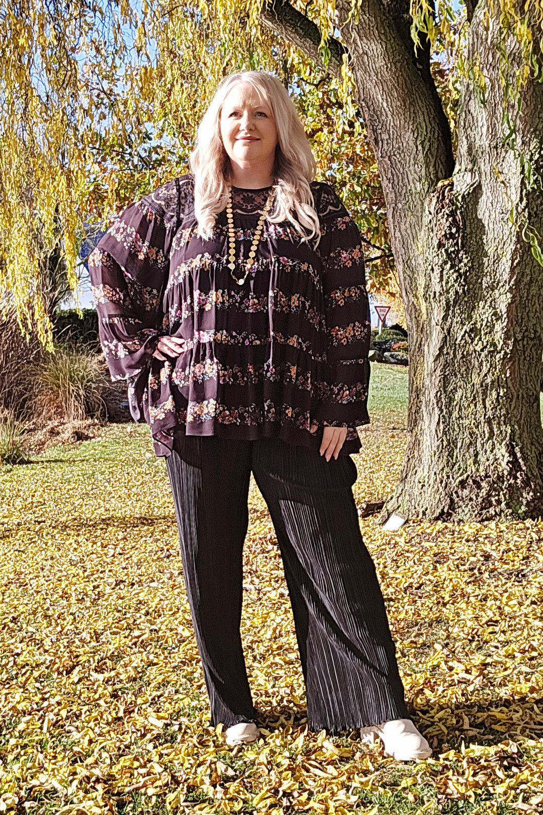 Curate Line of Beauty Amazing Lace Blouse
