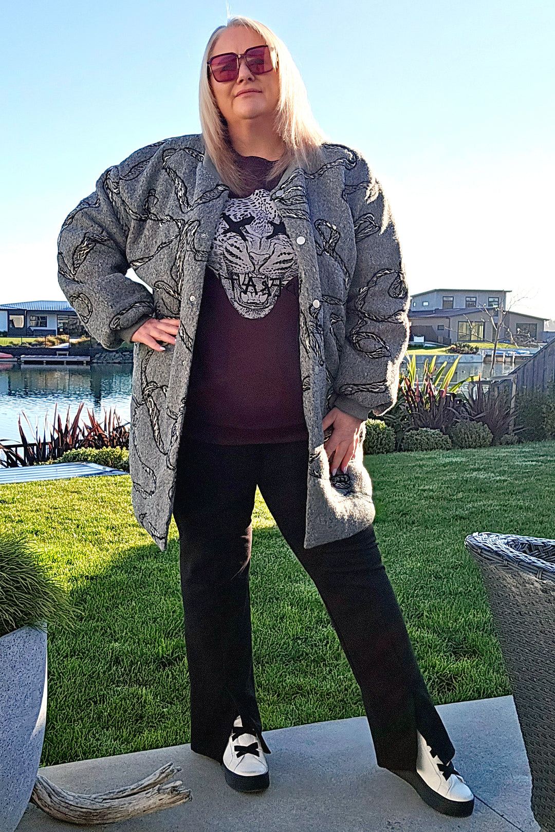 Blacklist Grey Xene Jacket