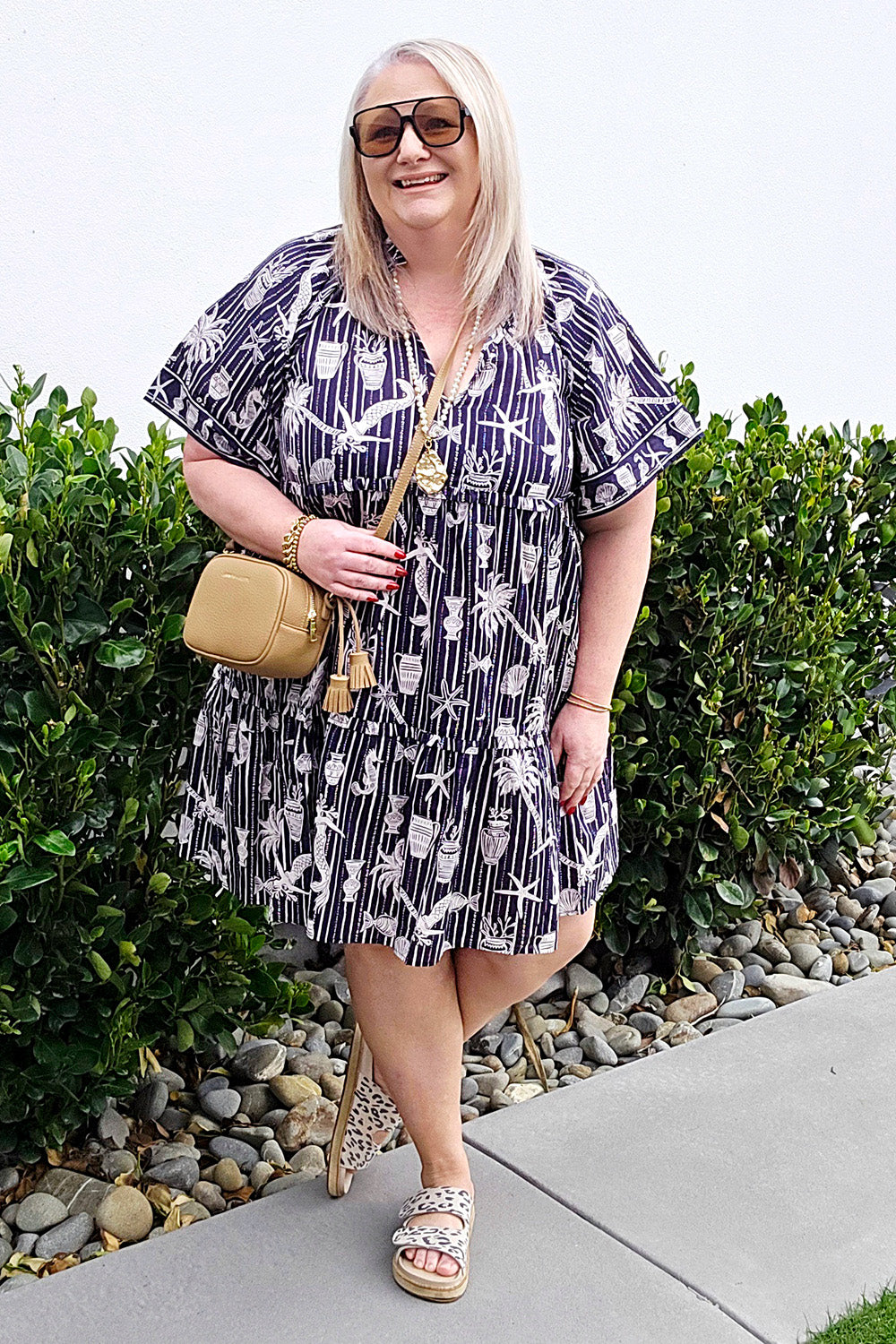 Haven Sea Blue Crete Dress
