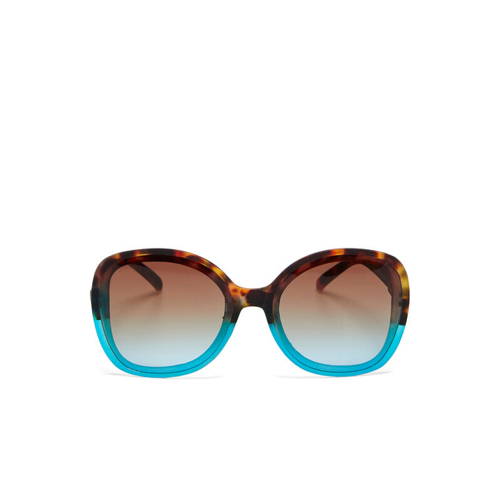 Okkia Anna Havana Blue Sunglasses