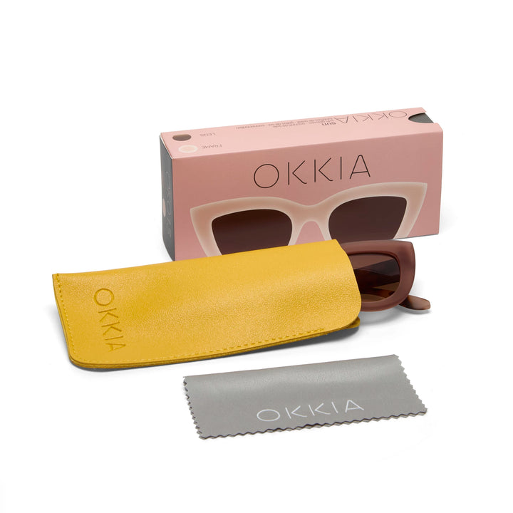Okkia Silvia Havana Pink Sunglasses