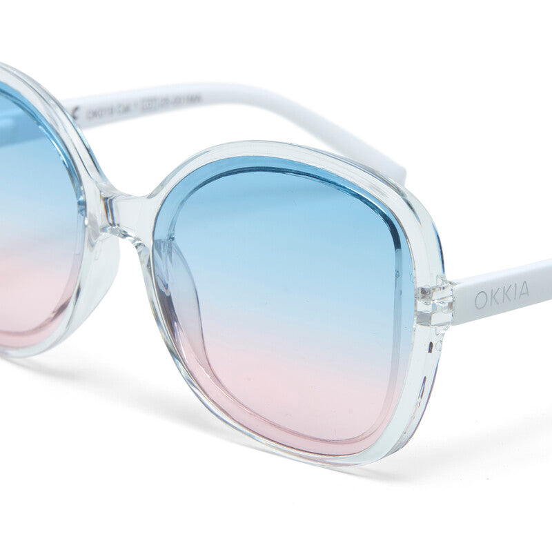 Okkia Anna Tinted Clear Sunglasses