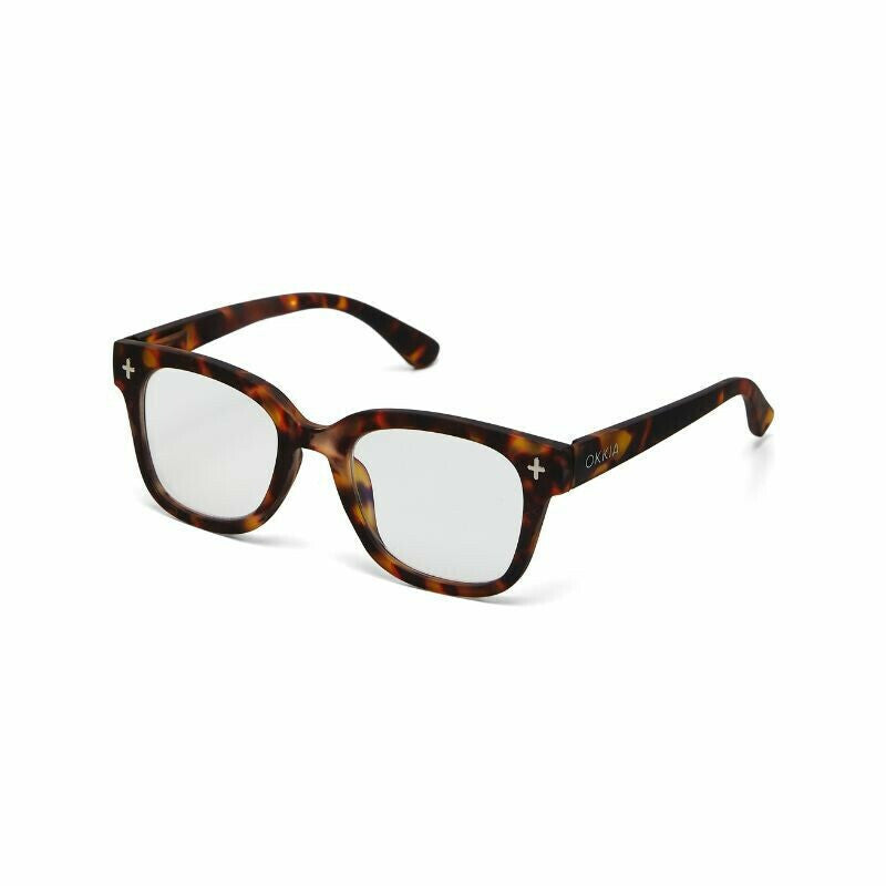 Okkia Giovanni Classic Havana Unisex Reader Glasses