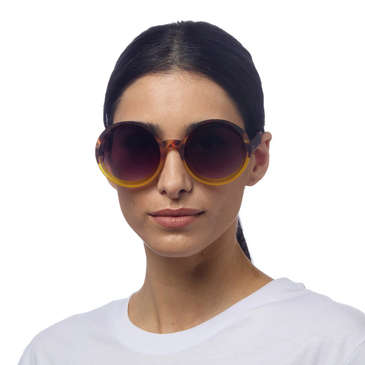 Okkia Havana Yellow Monica Sunglasses