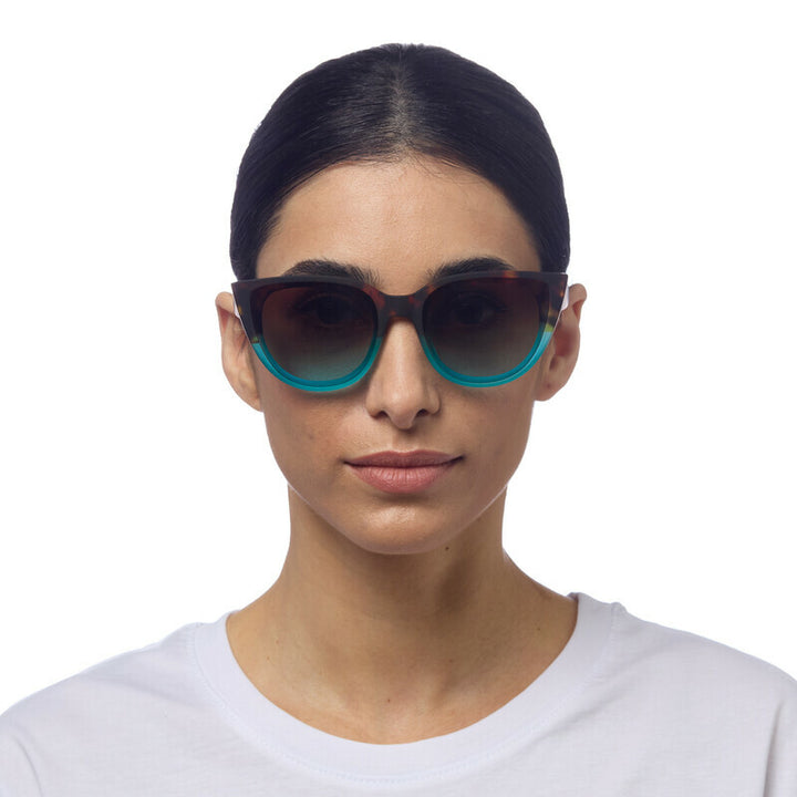Okkia Silvia Havana Blue Sunglasses