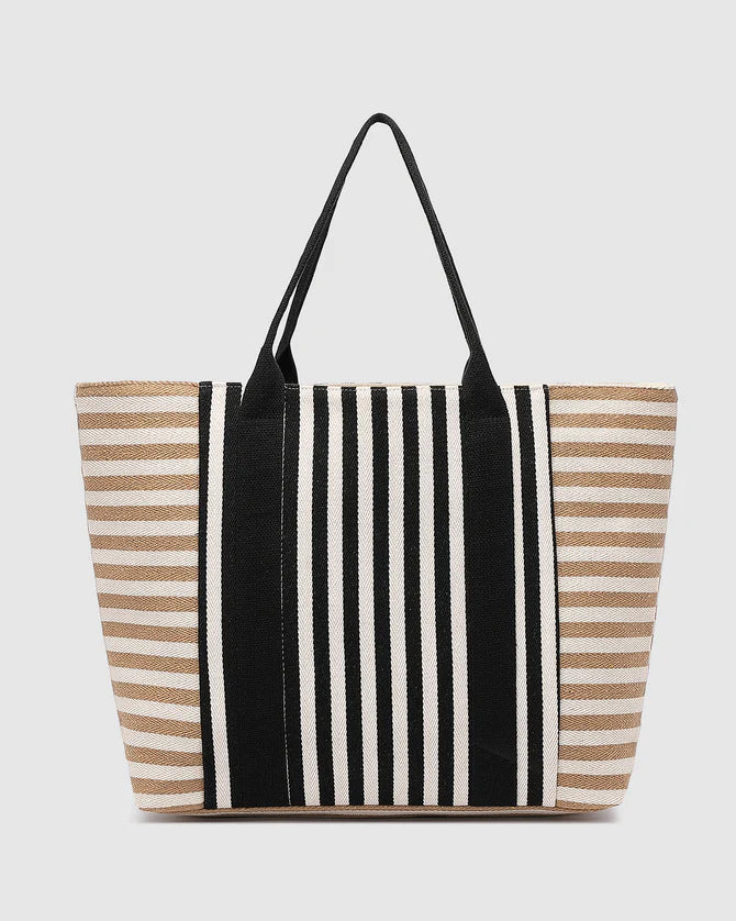 TAUPE SORRENTO BEACH BAG