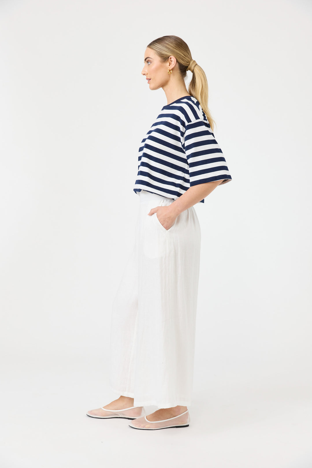 Eb & Ive Salt Studio Crop Pant