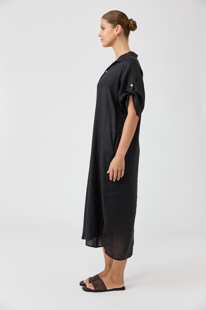 Eb & Ive Ebony Studio Shirt Dress