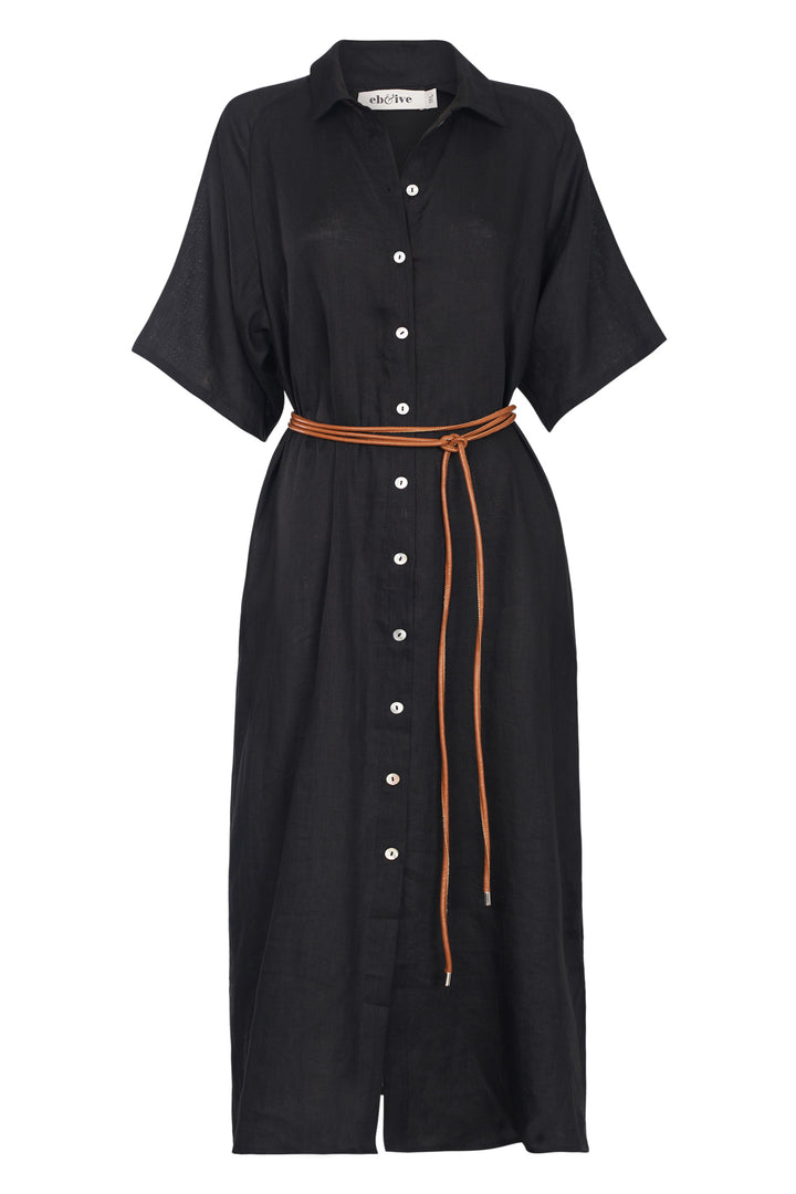 Eb & Ive Ebony Studio Shirt Dress