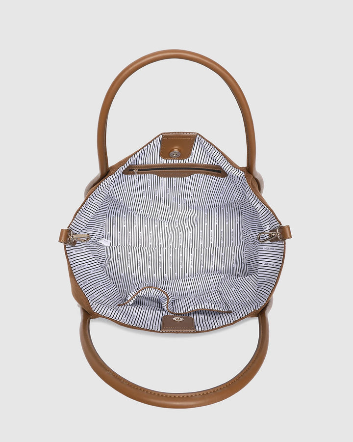 TAN SUTTON SHOULDER BAG