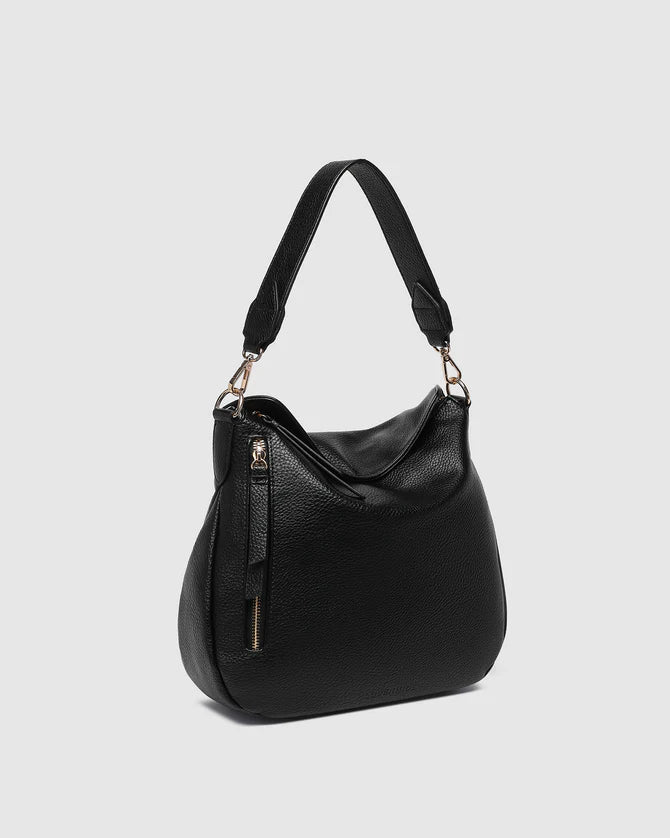 BLACK NADIA SHOULDER BAG