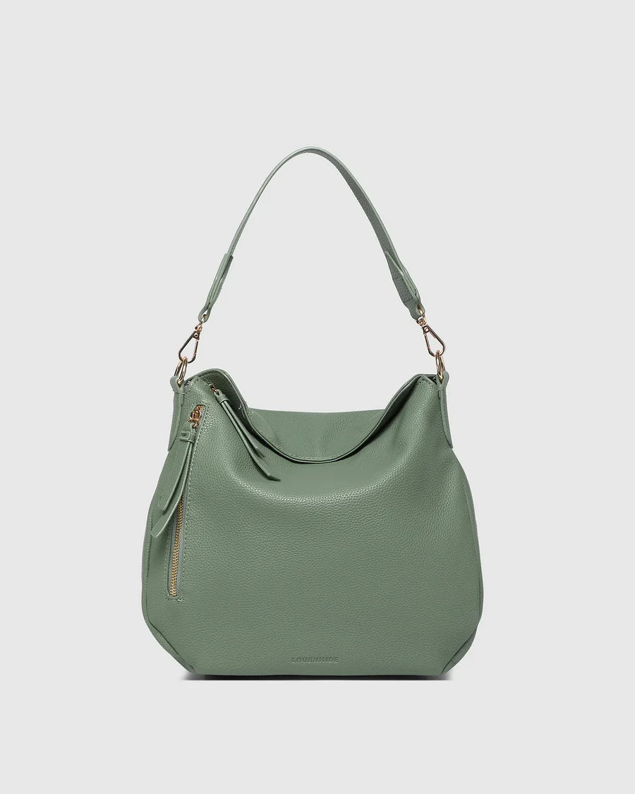 Louenhide Sage Green Nadia Shoulder Bag
