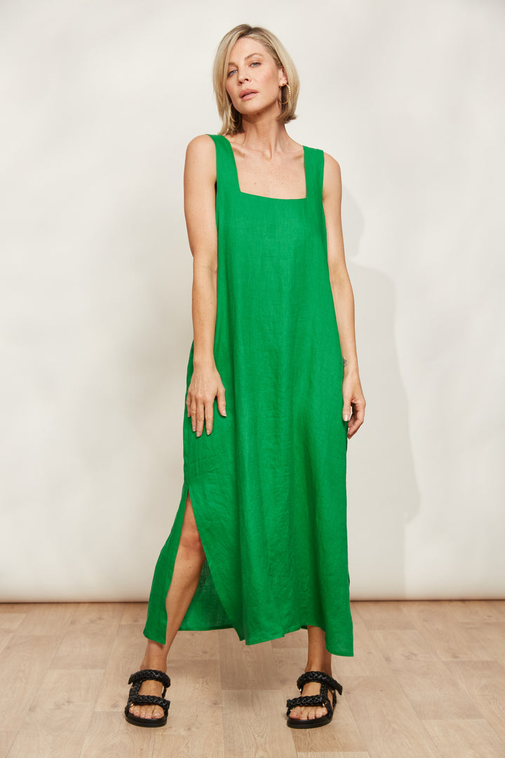 EMERALD HALCYON TANK DRESS