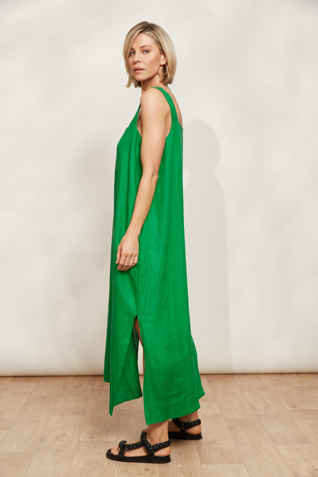 EMERALD HALCYON TANK DRESS