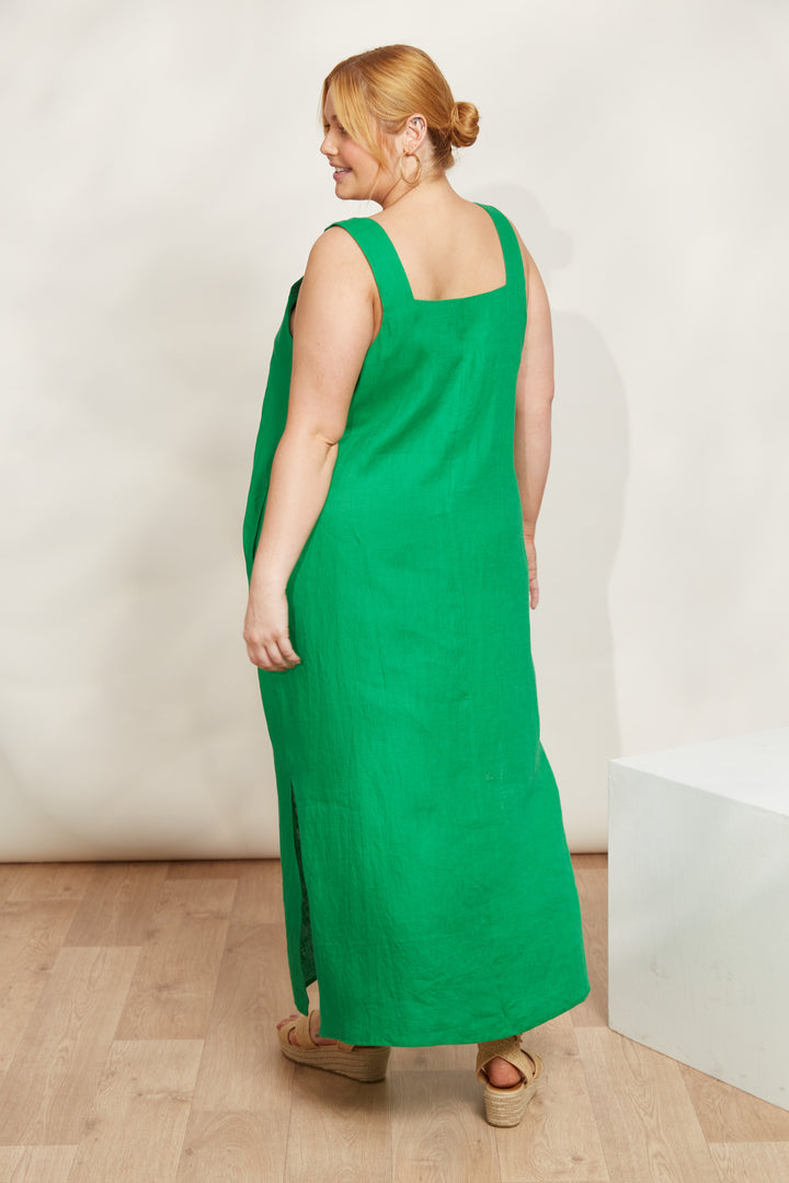 EMERALD HALCYON TANK DRESS