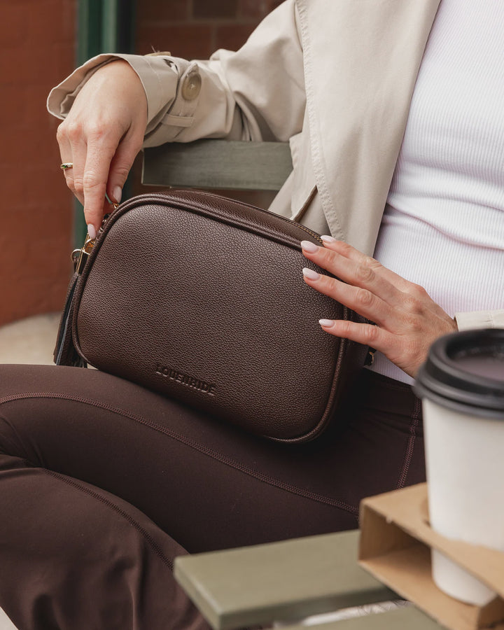 CHOCOLATE JACINTA BAG