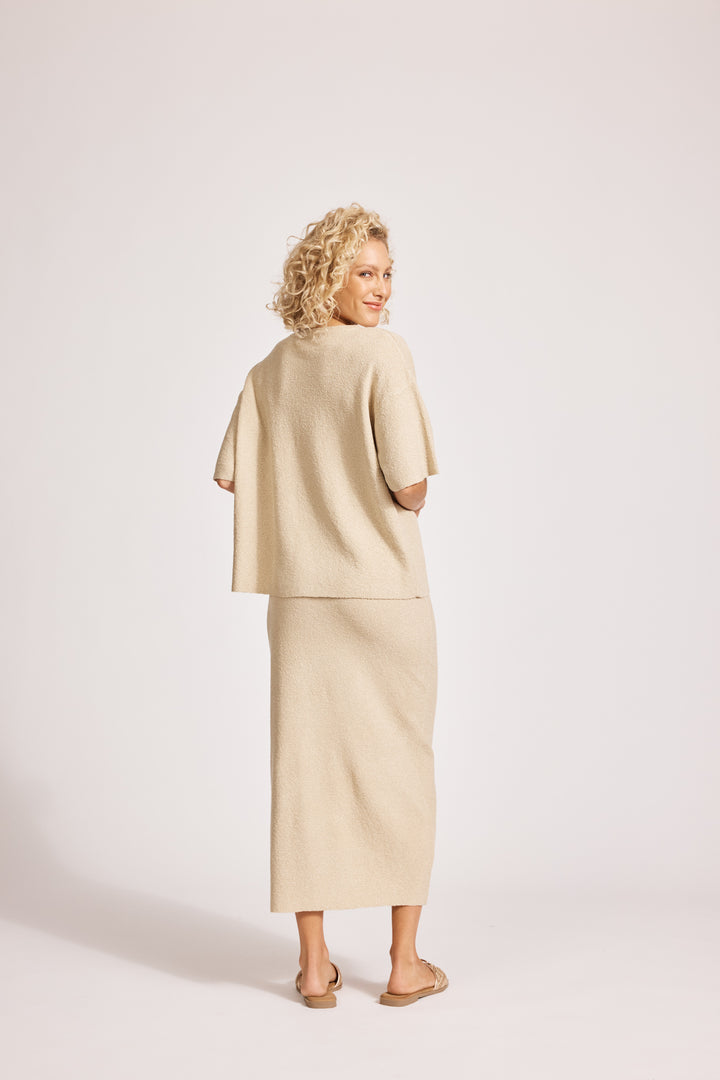 Eb & Ive Alcazar Knit Top Clay