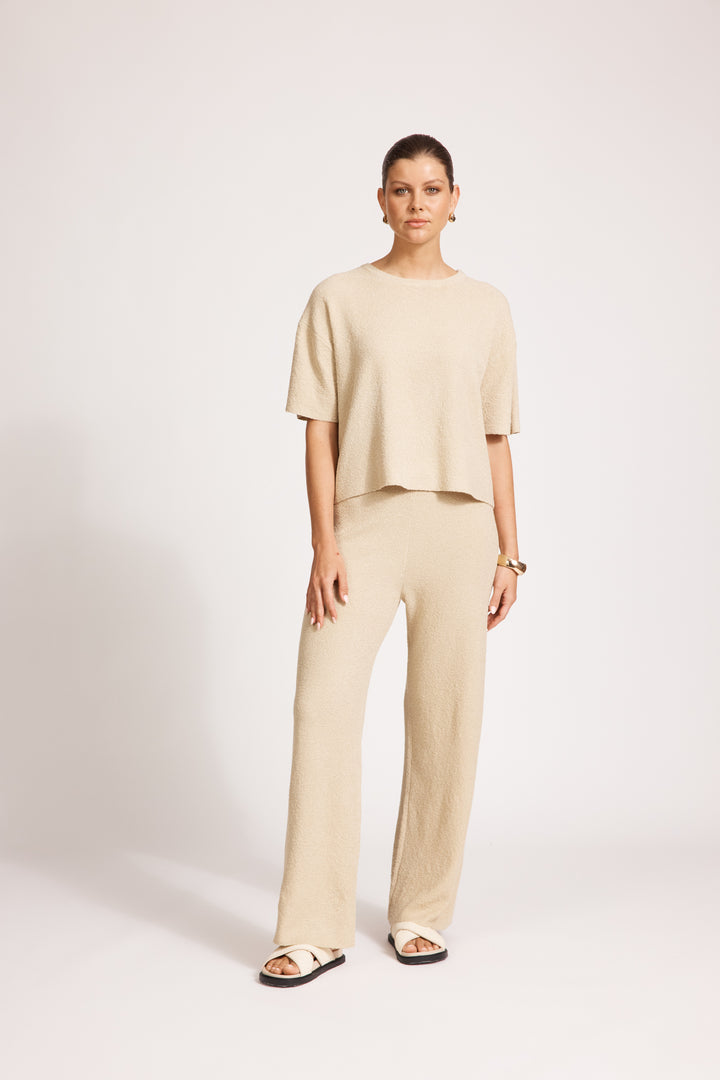 Eb & Ive Alcazar Knit Top Clay