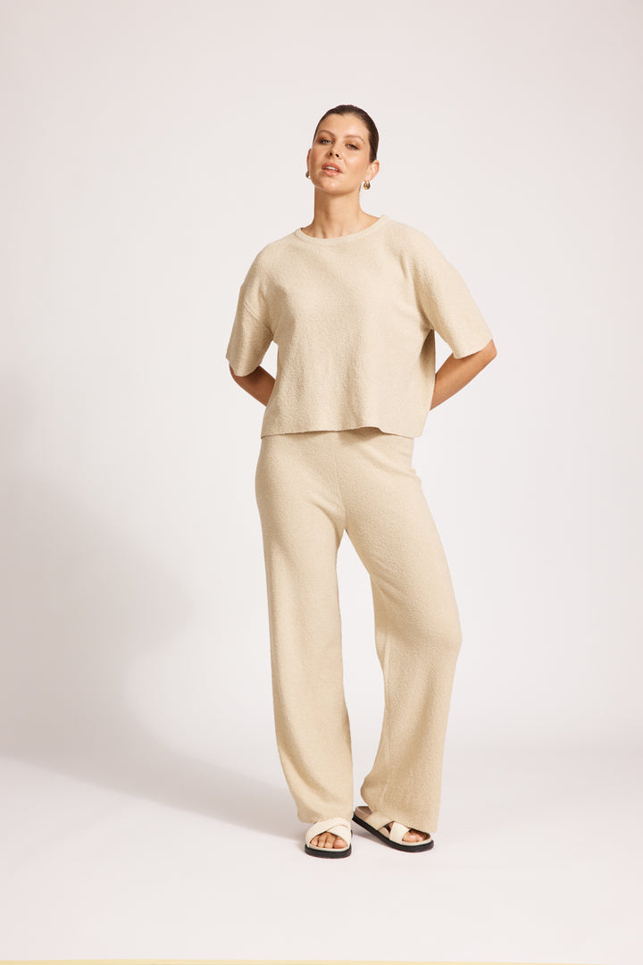 Eb & Ive Alcazar Knit Top Clay