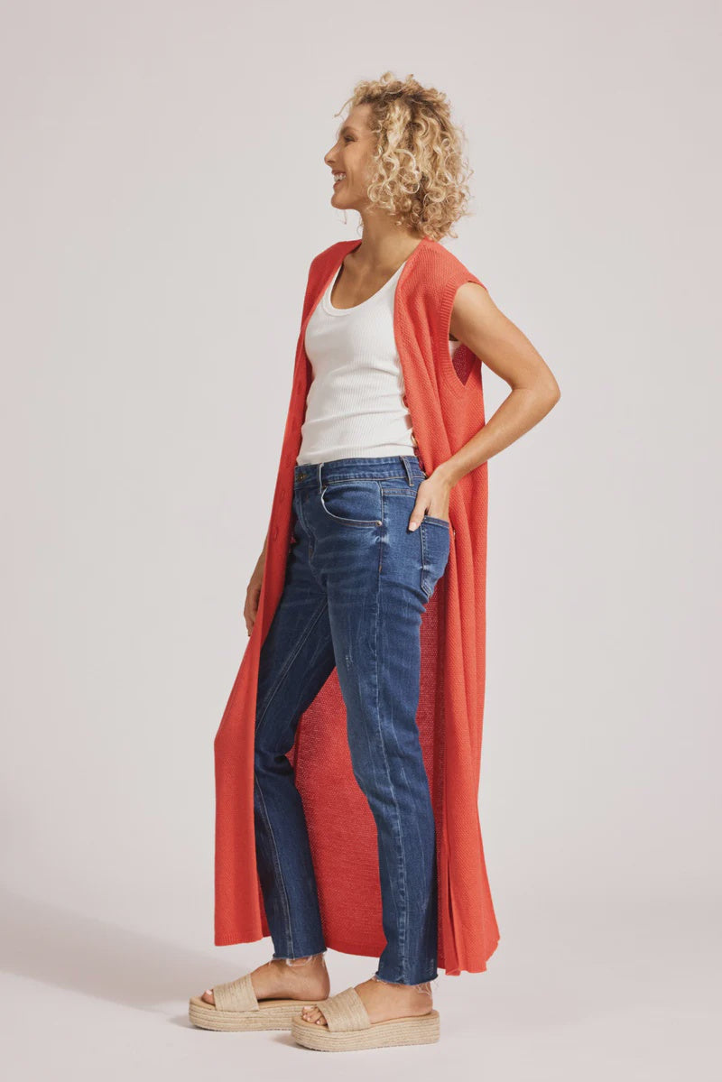 Eb & Ive Artemis Coral Vest